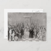 Martin Luther voor Charles V Briefkaart (Voorkant / Achterkant)