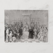 Martin Luther voor Charles V Briefkaart (Voorkant)