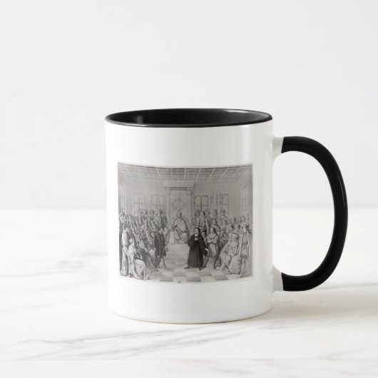 Martin Luther voor Charles V Mok (Rechts)