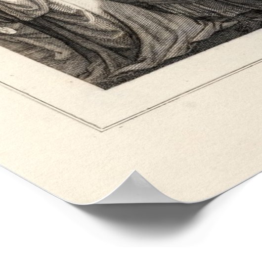 Martin Luther voor het Diet van Worms. Poster (Hoek)