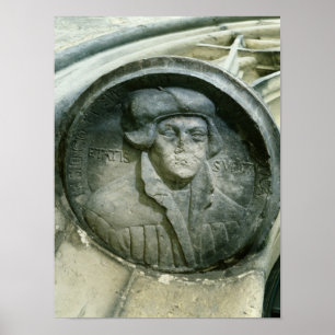 Martin Luther was 57 jaar oud met het Roos van Lut Poster