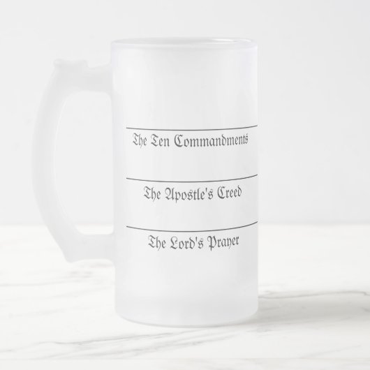 Martin Luther's Drink glas Matglas Bierpul (Links)