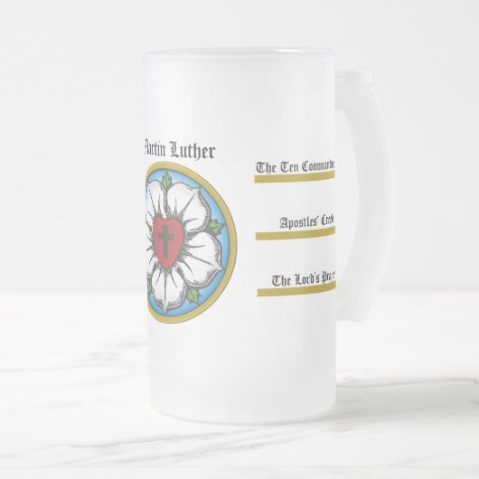 Martin Luther's Drink Mok (Voorkant rechts)