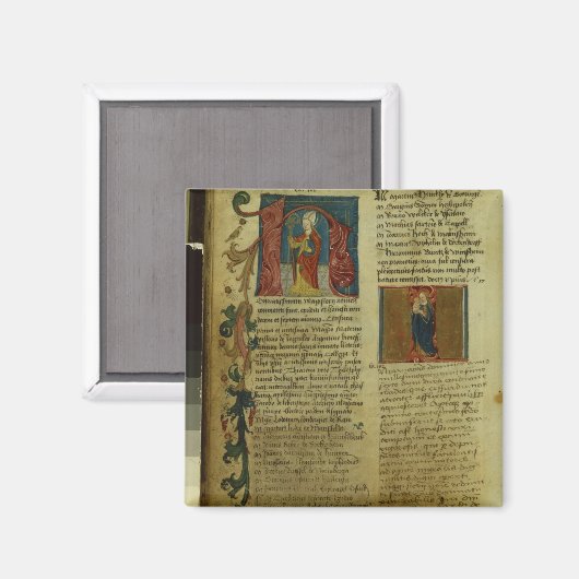 Martin Luther's inschrijving Magneet (Voorkant / Achterkant)