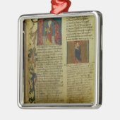 Martin Luther's inschrijving Metalen Ornament (Links)