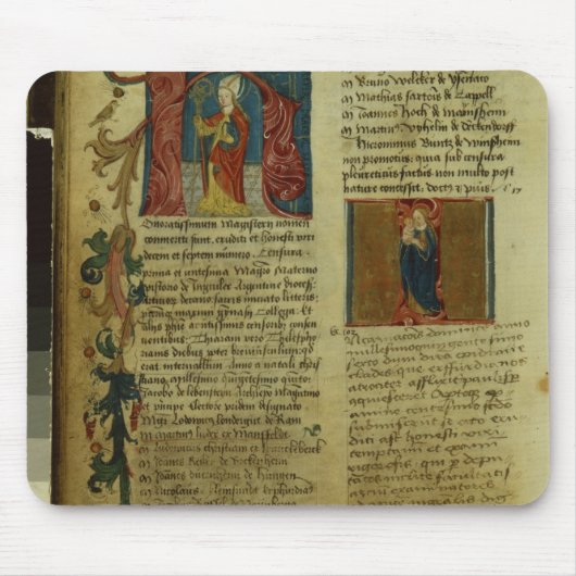 Martin Luther's inschrijving Muismat (Voorkant)