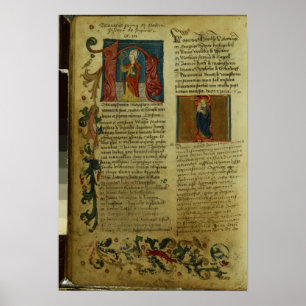 Martin Luther's inschrijving Poster