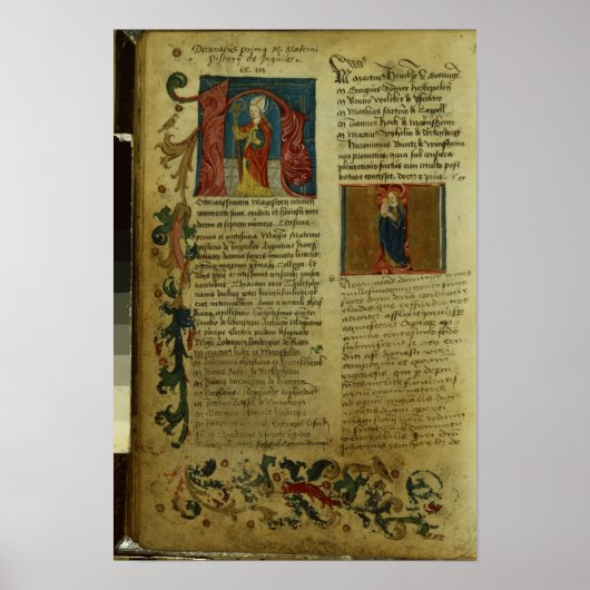 Martin Luther's inschrijving Poster (Voorkant)