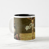 Martin Luther's Sermon Tweekleurige Koffiemok (Voorkant links)