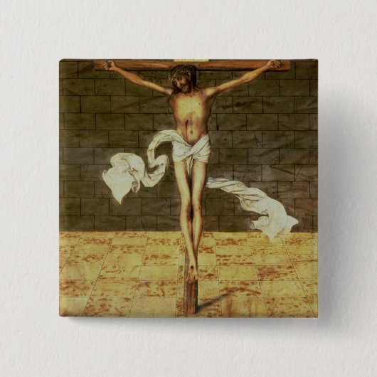 Martin Luther's Sermon Vierkante Button 5,1 Cm (Voorkant)