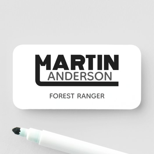 Martin Name Tag (In situ)