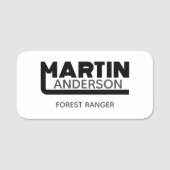 Martin Name Tag (Voorkant)