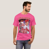 Martin Necas Hockey Art Hurricanes 1 T-shirt (Voorkant volledig)