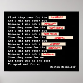 Martin Niemöller (redactie) Poster