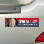 MARTIN OMALLEY 2016 BUMPERSTICKER (Op auto)