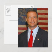 Martin O'Malley Briefkaart (Voorkant / Achterkant)