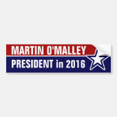 Martin O'Malley in 2016 Bumpersticker (Voorkant)