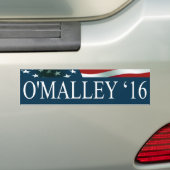 Martin O'Malley President in 2016 Bumpersticker (Op auto)