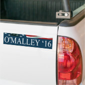 Martin O'Malley President in 2016 Bumpersticker (Op Truck)