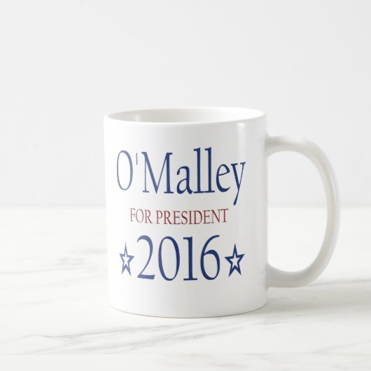 Martin O'Malley voor President 2016 Koffiemok (Rechts)