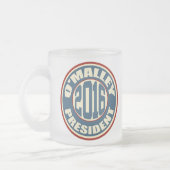 Martin O'Malley voor President 2016 Matglas Koffiemok (Links)