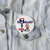 Martin O'Malley voor President 2016 Ronde Button 7,6 Cm (In situ)
