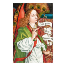 Martin Schongauer Annunciation angel Orlier altar