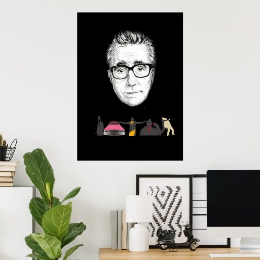 Martin Scorsese Films Poster (Thuiskantoor)