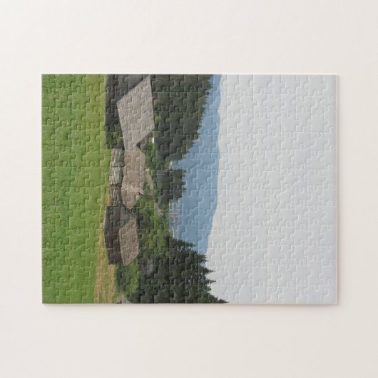 Martin Slovakia Rural Village Valley Foto Legpuzzel (Horizontaal)