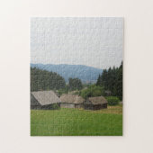 Martin Slovakia Rural Village Valley Foto Legpuzzel (Verticaal)