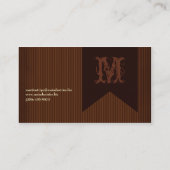 Martin Stripe Visitekaartjes (Achterkant)