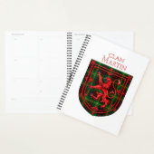 Martin Tartan Scottish Plaid Lion Rampant Planner (Display)
