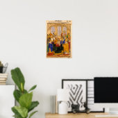 Martin V is geïnstalleerd als paus Poster (Thuiskantoor)