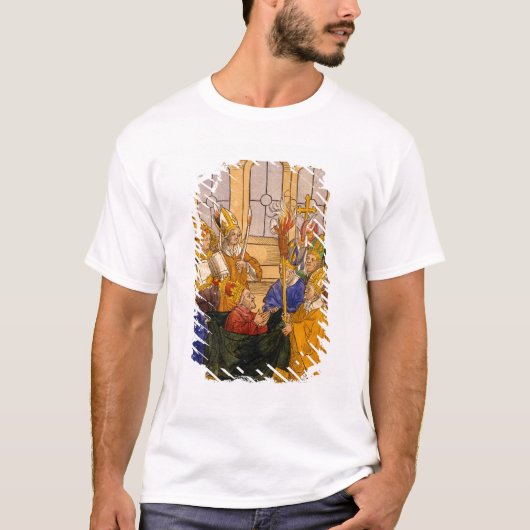 Martin V is geïnstalleerd als paus T-shirt (Voorkant)