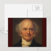 Martin Van Buren 8 Briefkaart (Voorkant / Achterkant)