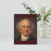 Martin Van Buren 8 Briefkaart (Staand voorkant)