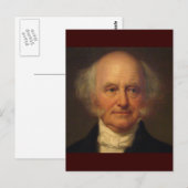 Martin Van Buren 8 Briefkaart (Voorkant / Achterkant)