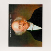 Martin Van Buren 8e President van Amerika. Legpuzzel (Verticaal)