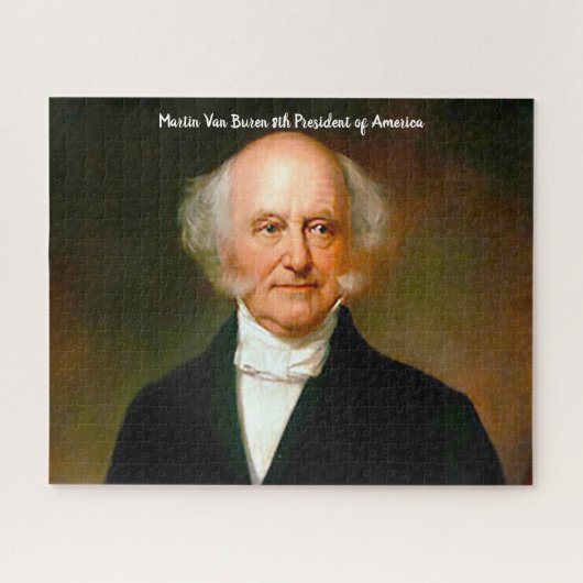Martin Van Buren 8e President van Amerika. Legpuzzel (Horizontaal)