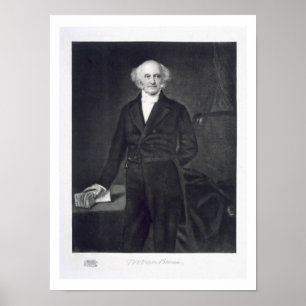 Martin Van Buren, 8e President van de Verenigde St Poster