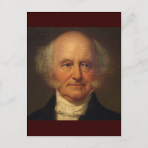 Martin Van Buren 8th President Briefkaart