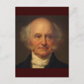 Martin Van Buren 8th President Briefkaart (Voorkant)