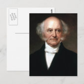 Martin Van Buren Briefkaart (Voorkant / Achterkant)