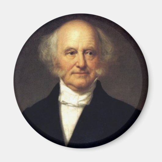 Martin Van Buren magneet (Voorkant)