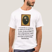 Martin Van Buren  T-shirt (Voorkant)