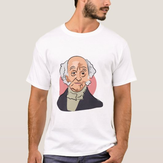 Martin Van Buren T-shirt (Voorkant)