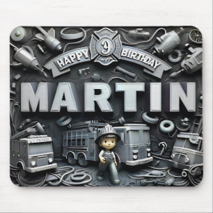 MARTIN ~ Vuurjongen! ~ Mousepad Muismat
