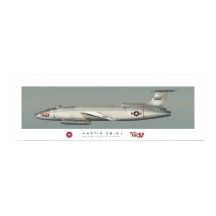 Martin XB-51 Profile Poster