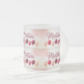 Martina Naam Ballonnen Frosty Mok (Voorkant rechts)