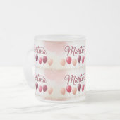 Martina Naam Ballonnen Frosty Mok (Voorkant links)